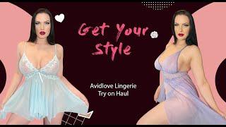 Avidlove | Try On Haul with Raven Rose | Sex Lingerie for 2023