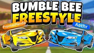 Frontalpanda vs Aethr BUMBLEBEE Freestyle HEAD TO HEAD CHALLENGE...