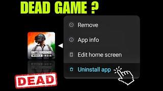  Alert ! DELETE BGMI NOW  | BGMI DEAD GAME | Bgmi Is Getting Boring | Top-10 Reasons | END OF BGMI