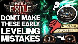 Path of Exile 2 - How to Make Leveling EASY - IMPORTANT Tips & Mistakes to Avoid - Act 1 2 3 Guide!