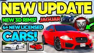 NEW GREENVILLE UPDATE! | 4+ NEW JAGUAR LICENSED CARS & NEW 3D RIMS!