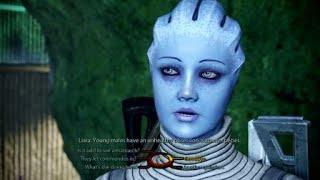 Mass Effect Legendary Edition Young men are too interested in Asari Liara (Funny dialogue)