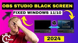 OBS Black Screen Display Capture Fixed in Windows 11/10