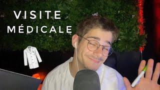 ASMR 🩺 Tu fais ta visite médicale ! (Roleplay)