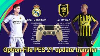 [PS4] Option File PES 2021 Update Transfer Summer Season Free D0wnl0ad Gratis PS4 PS5