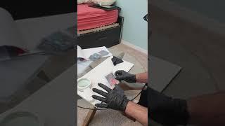 How To Remove A Sports Card From Toploader - Big Card