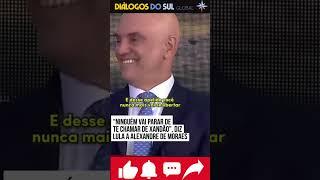 Lula chamando Alexandre de Moraes de Xandão 