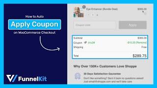 How to Auto Apply Coupons on the WooCommerce Checkout Page