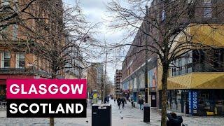 GLASGOW City Centre - SECC, Hydro, George Square & Sauchiehall Street - Walking Tour | 4K | 60FPS