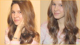 КРАСИВЫЕ ЛОКОНЫ / BOUNCY CURLS TUTORIAL