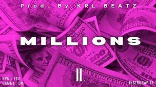 (FREE) Instrumental Rap Love Trap 2025 "MILLIONS" Instru Rap Melo Lourd By KRL BEATZ