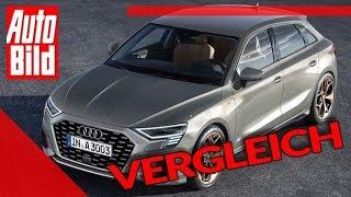 Audi A3 vs. BMW 1er vs. Mercedes A-Klasse (2019): Vergleich - Infos