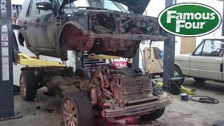 Land Rover Discovery 4 Body Removal (for Turbo change)