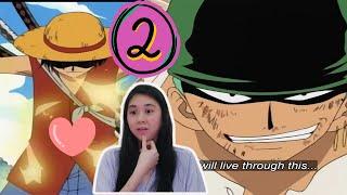 ZORO! ️ Luffy can take a BULLET?!  One Piece Episode 2 (ワンピース)