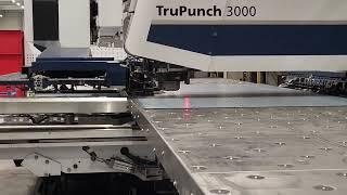 TRUMPF TruPunch 3000 Turret punch with Sheet master