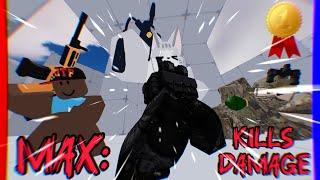 RIVALS. Map: Arena. Paintball gun, slingshot, trowel, subspace tripmine. #Roblox, Lunar Cat