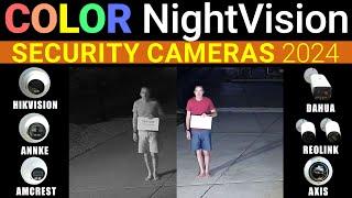 Color Night Vision PoE Security Camera Review 2024 - Reolink, Annke, Dahua, UniFi, Axis