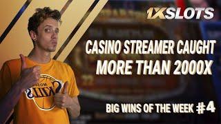 Big wins of the week at 1xSlots №4: casino streamer Treputin caught a mega win at Power of Thor slot