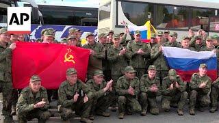 Russia and Ukraine swap hundreds more prisoners in second day of major exchange