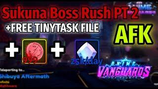 HOW TO AFK FARM Sukuna BOSS EVENT Anime vanguards