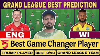 Jason Holder & Saqib Mahmood will be game changers in ENG vs WI 1st T20 Match Dream11 Team Predic...