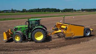 Kilveren XL | Land leveling | John Deere 6215R | New Holland T7.270 | Fendt 916 | Nivellierung