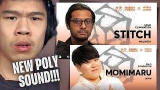 SXIN Reacts | Stitch   + momimaru  |  GRAND BEATBOX BATTLE 2024: WORLD LEAGUE | Solo Elimination