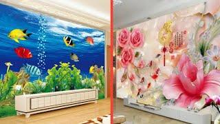 3d Wallpaper design for living room and bedroom/Natural scenery wall paper design ideas