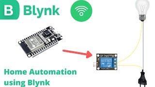 Home automation using blynk IoT platform | home automation project using esp32 #homeautomation #iot