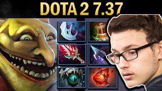 Techies Gameplay Miracle with Skadi and Manta - Dota 2 7.37