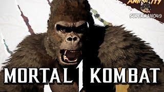 Mortal Kombat 1: Smoke's "ANIMALITY" Reaction!