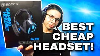 SADES Gaming Headset Review: SA-819 Model + Mic Test (Best Cheap Headset)