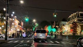 Driving Tour of Dyker Heights Christmas Lights in New York City