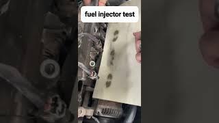 fuel injector test #car #engine #mechanic #shorts