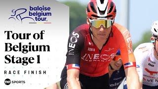 EASY WIN!  | 2025 Tour of Belgium Men's Stage 1 Final KM's | TNT Sports Cycling