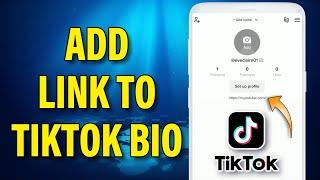 How To Add Website Link on TikTok | Add Link to TikTok Bio