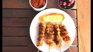 Chicken Kebab on skewers recipe by Omar Alibhoy