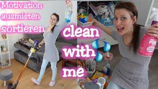 Clean with me •sortieren •ausmisten •Motivation