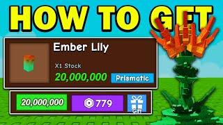 HOW TO GET EMBER LILLY SEED!! (all ways) in Grow a Garden ROBLOX