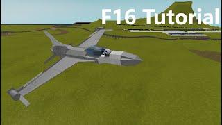 F16 Fighting Falcon [Tutorial] Plane Crazy