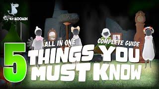 5 Things You Must Know | Season of Moomin | sky children of the light | Noob Mode