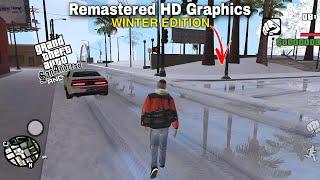  GTA San Andreas Android Remastered HD Graphics MOD Winter Edition (PC) Style - GTA SA ANDROID