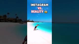 Insta vs reality  #travel #explore #reels