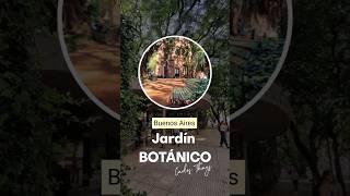 Lugar gratuito para visitar en #buenosaires #argentina #jardinbotanico #travel