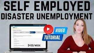 Self Employed Disaster Unemployment Application Step by Step - California EDD DUA LA WILDFIRE