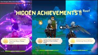 Don't miss these 3 Hidden Achievements! | Genshin Impact