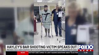 Hayley's Bar shooting victim speaks out