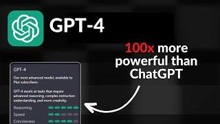 What is GPT4 and What Can You Do With It (insane new features)