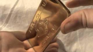 5 troy oz brass bullion bar