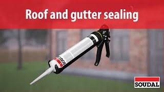 Roof and gutter sealing